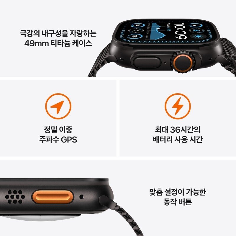 Apple Watch Ultra 2 트레일 루프