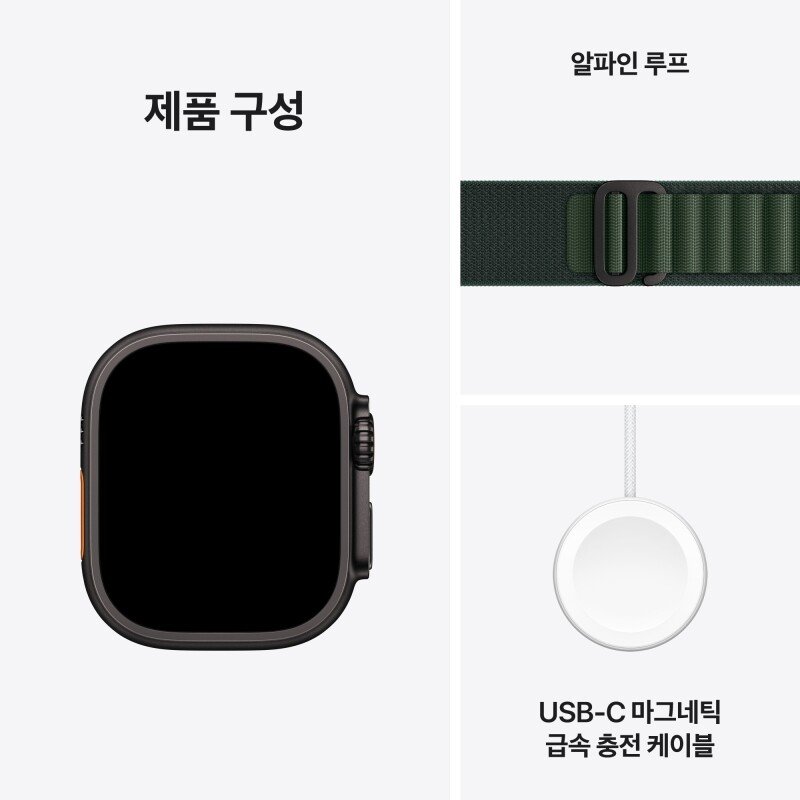Apple Watch Ultra 2 알파인 루프