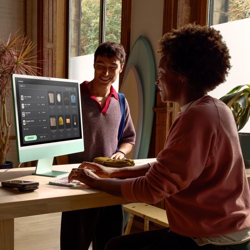 iMac 24 4.5K Retina 디스플레이 M4