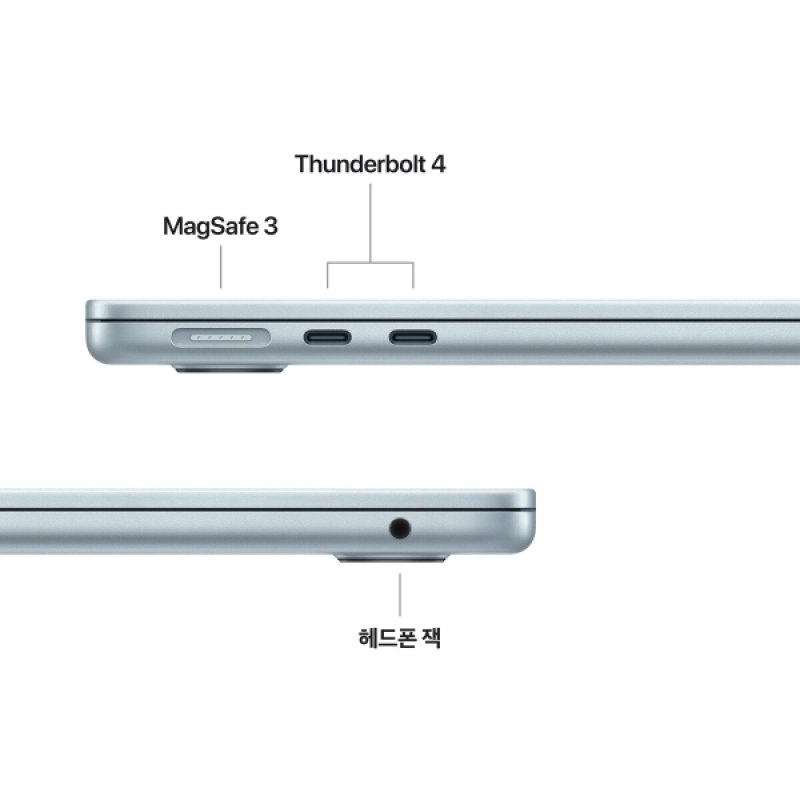 MacBook Air 13 M4 [ Apple M4칩(10코어 CPU 8코어 GPU) ]